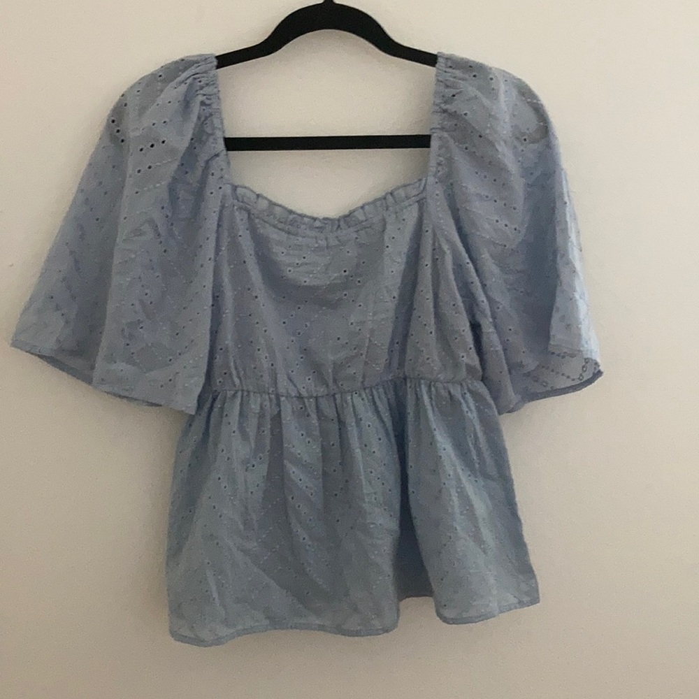 Forever 21 blue top